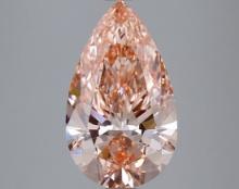 3.64 ctw. VS1 IGI Certified Pear Cut Loose Diamond (LAB GROWN)
