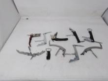 Bag lot of 10 pocket knives