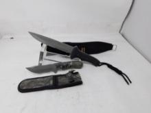 "Blackie Collins" knife & 440 Stainless hunting knife