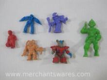 Toy Figures includes 1987 Battle Beast #38, Ajax Archer Spaceman Alien, Muscle Man, Arco Rogun Robot
