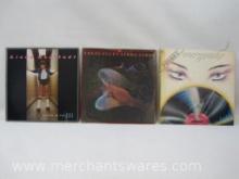 Three Vinyl Record Albums includes Linda Ronstadt, Linda Cohen and Fire & Ice Mixed LP, 1 lb 9 oz