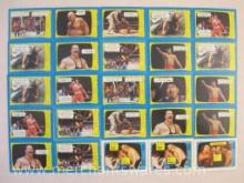 The Superstars Speak Wrestling Trading Cards, 1987 Titan Sports, Topps Chewing Gum Inc, 2 oz