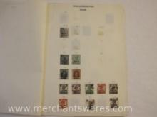 Collection of Indian Convention States Foreign Postage Stamps from Gwalior, Patiala, Cochin and