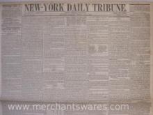 New-York Daily Tribune No. 26 Wednesday May 9 1849, see pictures