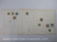 Prestamped Envelope Cut Squares includes 1925-34 Scott #U481-U483, 1925 #U495, U512, U518 and more,