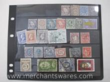 Stamps Ireland, Italy, Norway and more, includes Ireland Scott #72, 75, Italy/Crete Scott #13,