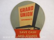 Vintage Grand Union Supermarkets Advertising Sewing Kit, see pictures AS IS, 1 oz