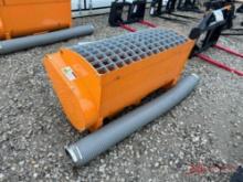 NEW LAND HONOR DOUBLE DISCHARGE CONCRETE MIXER SKID STEER ATTACHMENT