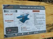 NEW PALADIN 200LB CAST IRON ANVIL