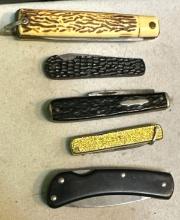 Vintage Pocket Knife Lot including Remington and others