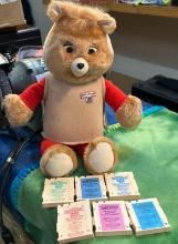 1992 Teddy Ruxpin Playskool with 6 Tapes