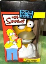 1999 The Simpsons Homer Am/Fm Radio