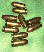 10 Rounds of 45 ACP Ammo