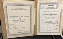 2 US Military Books- 1946 Strategic Air Operations and Strategic Bombing Survey