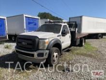 2015 Ford F550 Flatbed Truck