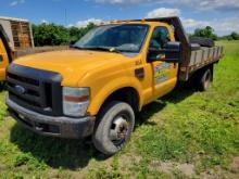 2008 Ford F350 Flatbed Truck 'w/ title'