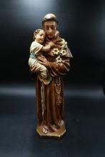 Plaster Religious Figurine