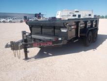 Unused 2024 ED 12Ft Dump Trailer