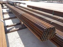 Bundle of (57) Joints 1 1/4? Steel Tubing 21Ft Long