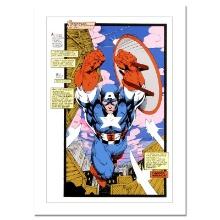 "Captain America, Sentinel: Uncanny X-Men #268" Limited Edition Giclee On Canvas