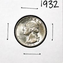 1932 Washington Quarter Coin