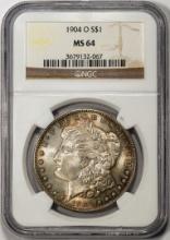1904-O $1 Morgan Silver Dollar Coin NGC MS64