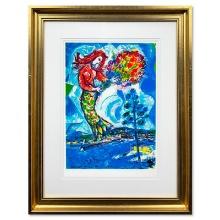 Chagall (1887-1985) "La Sirene Au Pin" Limited Edition Lithograph on Paper