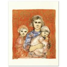 Edna Hibel (1917-2014) "Jenet, Mary and Wee Jenet" Limited Edition Lithograph