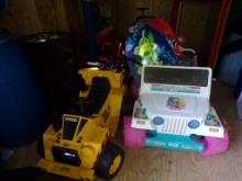 (2) Power Wheels Ride On Toys - (1) Big Jake Dump Truck (NO BATTERY OR CHAR