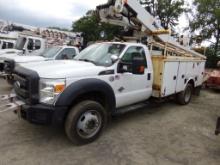 2014 Ford F-550 Utility Truck with Altec Model AT40M Boom, Altec Utility Bo