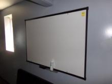 4' X 3' Dry Erase Board, and 4' X 3' Cork Board (Back Office)