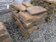 Heavy Quarry Garden Path/Wall Stone, Copper Color, Sold by Pallet
