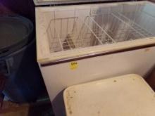 Gibson Chest Freezer, Needs Cleaning, Runs and Cools (Back Garage)