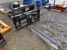 New AGT Hydraulic Adjustable Pallet Forks With Removable Guard
