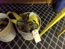 5-Gallon Bucket and Bag w/Ratchet Straps  (Ft Living Room)
