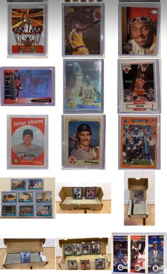 Day 2 Sports Cards 500+ Lots 70-90s,Box Lots+!