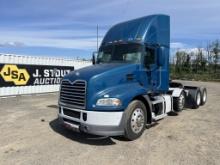 2013 Mack CXU613 Tri-Axle Truck Tractor