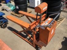Electric Lift Table w/Pallet Forks,