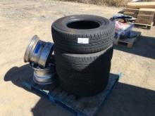 (4) Firestone P235/75R15 Tires,