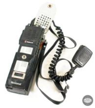 Matsushita National Portable Radio with Speaker Mic - 1984