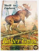 Baker Guns Co. Metal Wall Poster