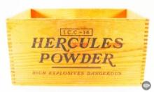 Vintage Hercules Powder Company "Gelamite High Explosives" Wooden Box