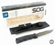 S.O.G Knives SEAL PUP Fixed Blade Knife & Sheath - 5" Blade