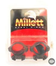 Millett 30mm Steel Scope Rings