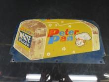 Peter Pan Bread Rack Topper Sign