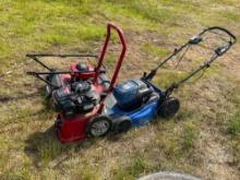 QTY (2) PUSH MOWERS AND A PRESSURE WASHER