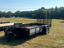 1988 CENTURY INDUSTRIES  TAG A LONG EQUIPMENT TRAILER