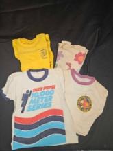 Vintage boys t shirts, including Boy Scouts and Diet Pepsi