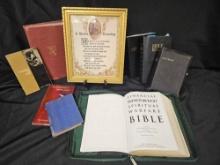 FINANCIAL BREAKTHROUGH BIBLE, HOUSE BLESSING, OTHER RELIGIOUS BOOKS Including vintage