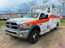 2017 Ram 4500 Ambulance, VIN # 3C7WRKCL5HG602002